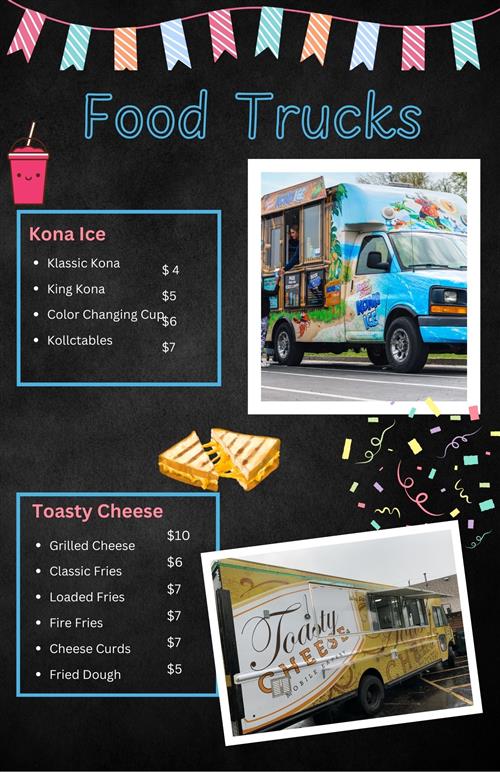 Movie Night - Food Trucks Menu